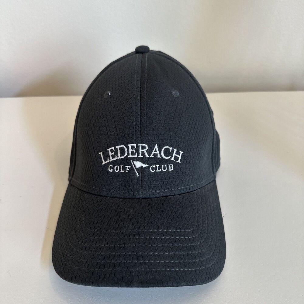 Men's Calloway Dark Grey Lederach Golf Club Adjustable Knit Golf Hat Cap